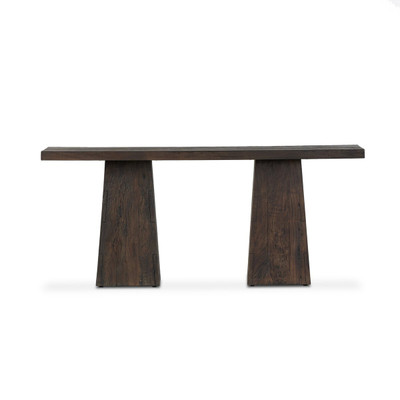Four Hands Atlas Console Table - 70" - Smoked Alder