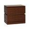 Interlude Home Bolton Bedside Chest - Classic Walnut