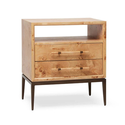 Interlude Home Burton Bedside Chest - Canyon