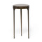 Interlude Home Camilla Drink Table - Antique Bronze - Terra Brown