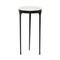 Interlude Home Camilla Drink Table - Matte Black - Ice Jade