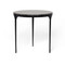 Interlude Home Camilla Large Side Table - Matte Black - Wyndham Grey