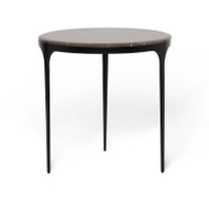 Interlude Home Camilla Large Side Table - Terra Brown