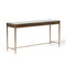 Interlude Home Camille Console - Gilded Brass