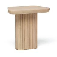 Interlude Home Carrabelle Side Table - Saddle