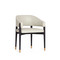 Interlude Home Cheshire Dining Chair - Matte Black