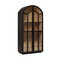 Interlude Home Claudine Glass Door Cabinet - Coffee