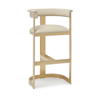 Interlude Home Darcy II Bar Stool - Cream