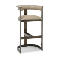 Interlude Home Darcy II Bar Stool - Taupe