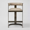 Interlude Home Darcy II Counter Stool - Taupe