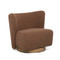 Interlude Home Dorian Swivel Lounge Chair - Ridge
