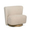 Interlude Home Dorian Swivel Lounge Chair - Seed