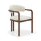 Interlude Home Fowler Dining Chair - Classic Walnut