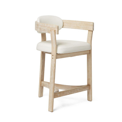 Interlude Home Granville Counter Stool - Bisque