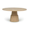 Interlude Home Graves Round Dining Table - Saddle