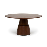 Interlude Home Graves Round Dining Table-Classic Walnut