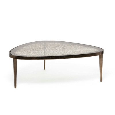 Interlude Home Jan Cocktail Table - Twilight Bronze