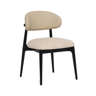 Interlude Home Liam Dining Chair - Matte Black