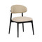 Interlude Home Liam Dining Chair - Matte Black