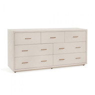 Interlude Home Livia 7 Drawer Chest - Sand
