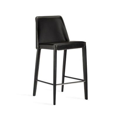Interlude Home Malin Counter Stool - Black