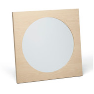 Interlude Home Mila Mirror Square - Saddle