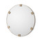 Interlude Home Nippon Round Mirror 49"