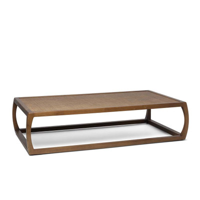 Interlude Home Wandsworth Rectangular Cocktail - Pecan