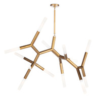 Regina Andrew Traveler Chandelier Large - Natural Brass