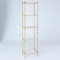 Global Views Acorn Etagere - Brass