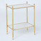 Global Views Acorn Side Table - Brass