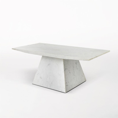 Global Views Aero Cocktail Table - Banswara Marble