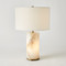 Global Views Alabaster Inner Light Lamp