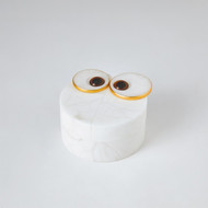 Global Views Alabaster Owl Box