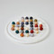 Global Views Alabaster Solitaire Game Set - Multi