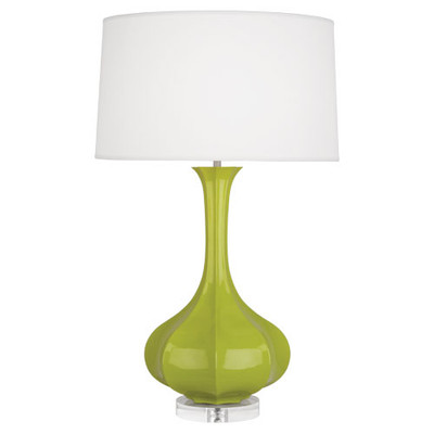 Pike Table Lamp - Lucite - Apple