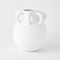 Global Views Amphora Loop Vase - White - Lg