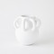 Global Views Amphora Loop Vase - White - Sm