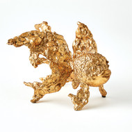 Global Views Angelfish - Gold Leaf