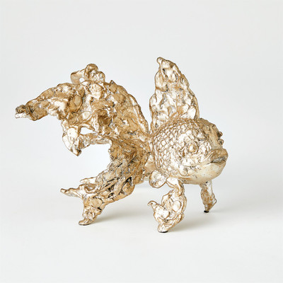 Global Views Angelfish - Silver Leaf