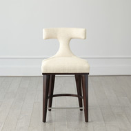 Global Views Anvil Back Counter Stool - Windsor Woven