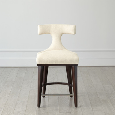 Global Views Anvil Back Counter Stool - Windsor Woven
