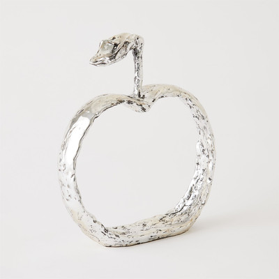 Global Views Apple Silhouette - Nickel
