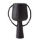 Global Views Aquitaine Vase - Matte Black - Lg