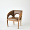 Global Views Arches Occasional Chair - Nutmeg - Champagne