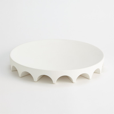 Global Views Arches Tabletop Pedestal