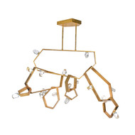 Global Views Ashton Chandelier - Horizontal
