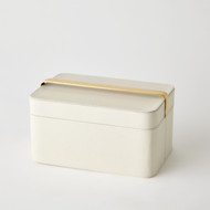 Global Views Avery Decorative Box - Milk - Lg