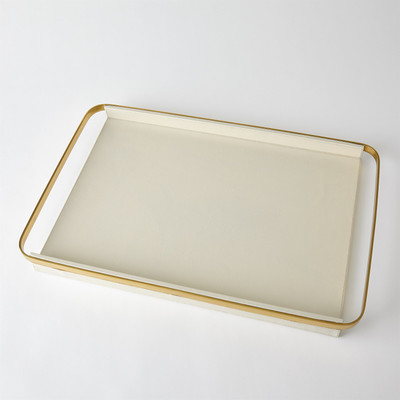 Global Views Avery Serving Tray - Milk - Lg
