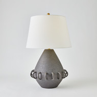 Global Views Bangle Lamp - Matte Black